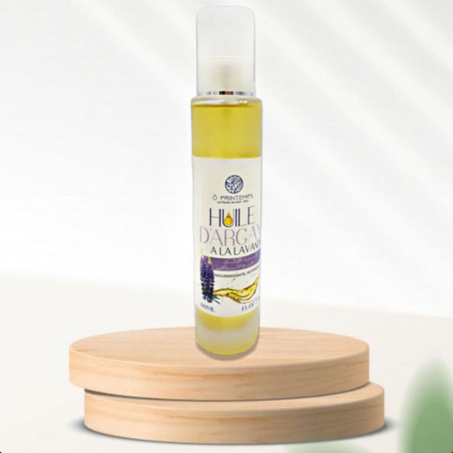 Meilleur  régénérateur et réparateur  Huile D’argan à la Lavande