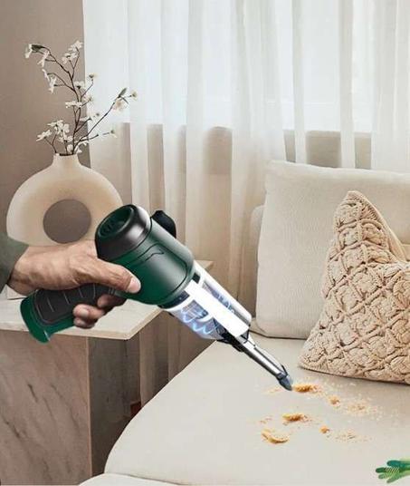 مكنسة صغيرة قابلة للشحن