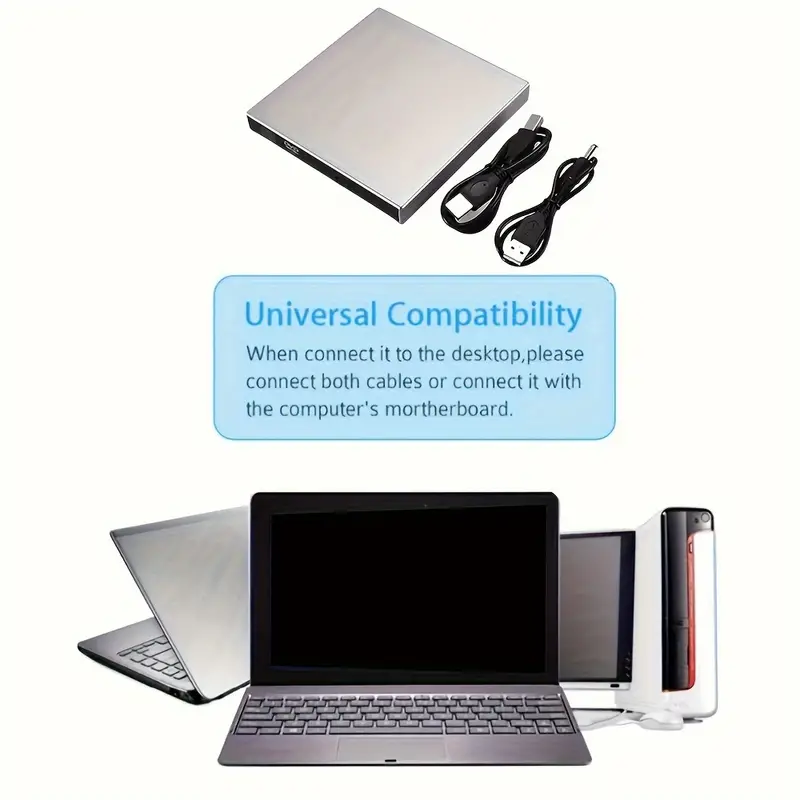 Lecteur cd dvd externe ordinateur portable