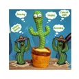 Cactus Qui Danse, Jouet en Peluche Cactus, Cactus Qui Danse et répète, Jouet en Peluche pour Enfants, Apprendre à Parler et à Danser