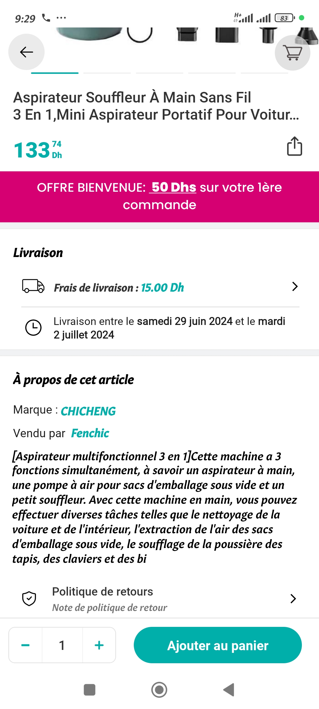 Lecteur cd dvd externe ordinateur portable