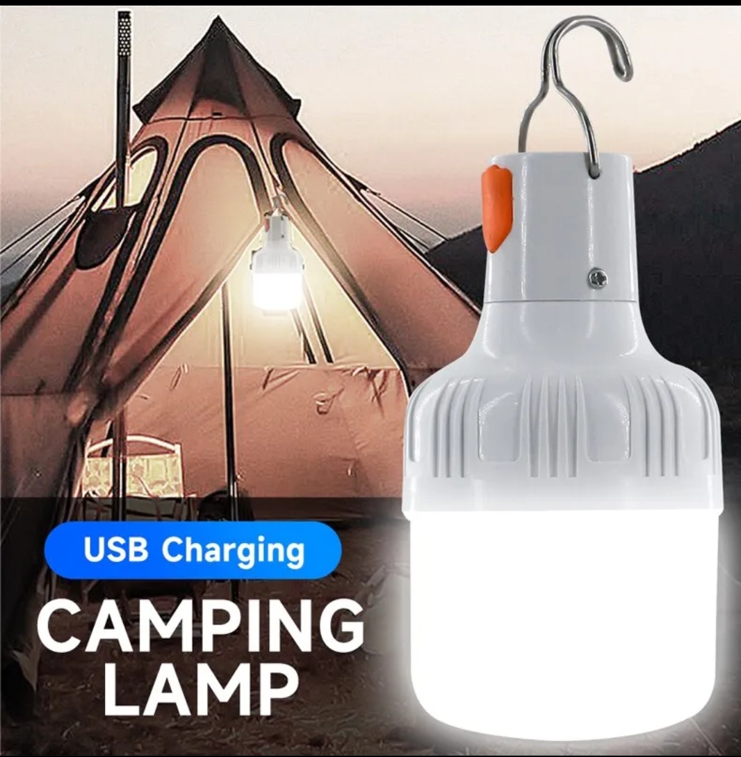 Lampe LED Portable Rechargeable par USB, lumière d'urgence, luminaire décoratif d'extérieur, idéal pour le Camping ou la maison, offre spéciale
