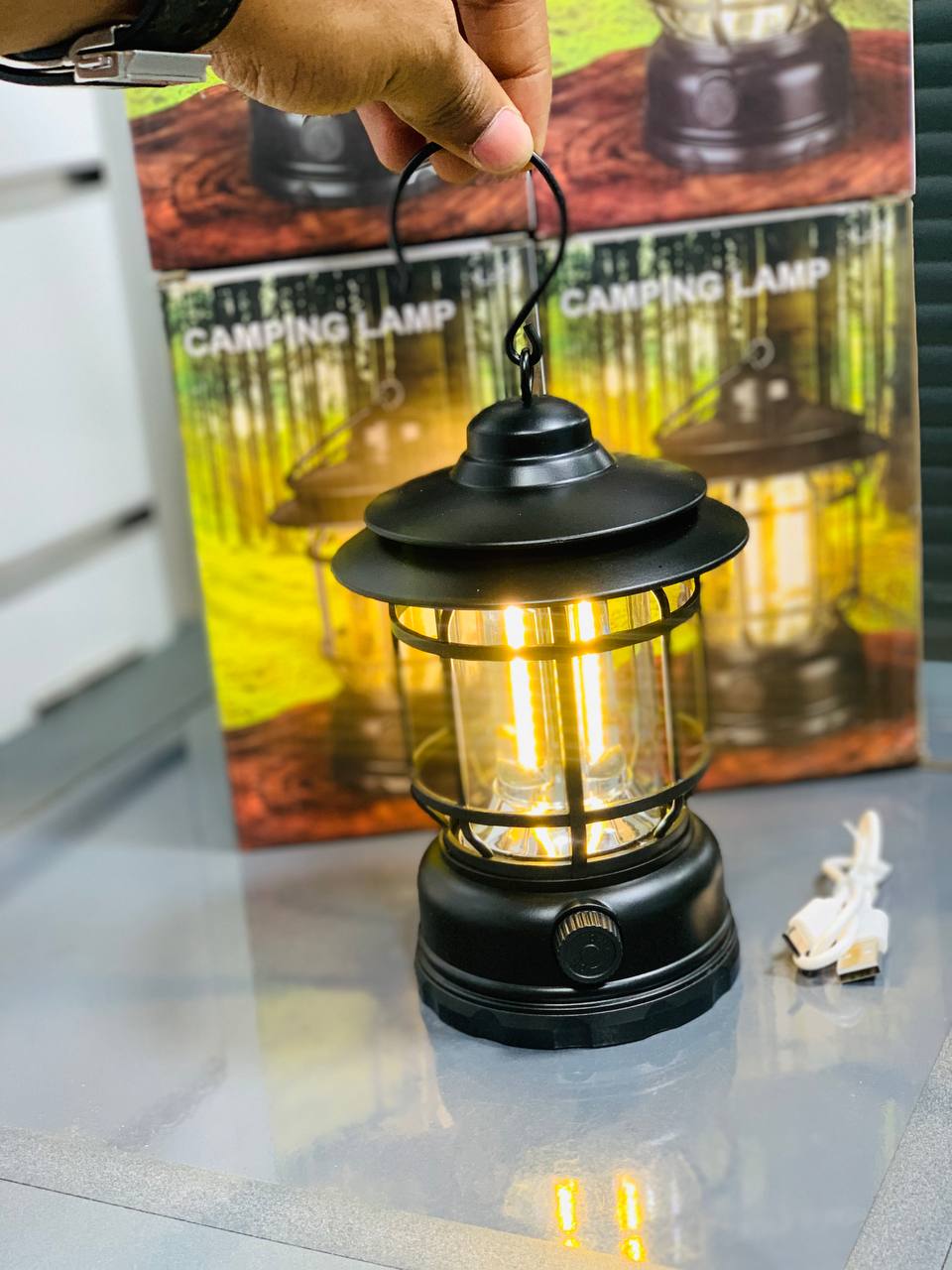 Lanterne LED Vintage,Lanterne