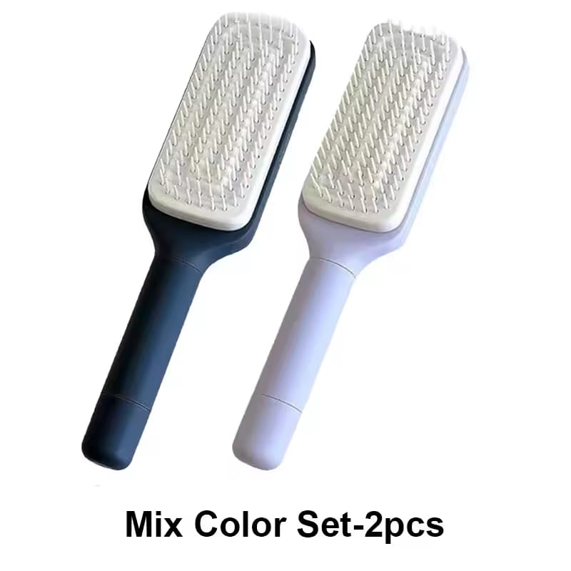 SELF CLEANING HAIR BRUSH