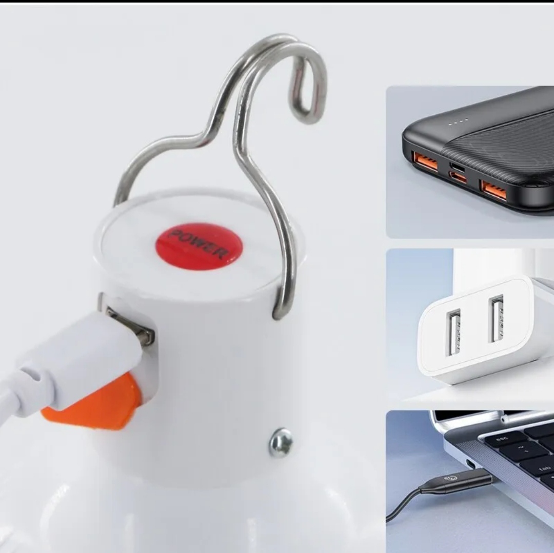 Lampe LED Portable Rechargeable par USB, lumière d'urgence, luminaire décoratif d'extérieur, idéal pour le Camping ou la maison, offre spéciale