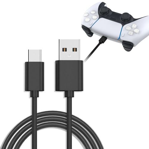 CÂBLE Data et charge compatible pour manette PS5 DUALSENSE USB-C