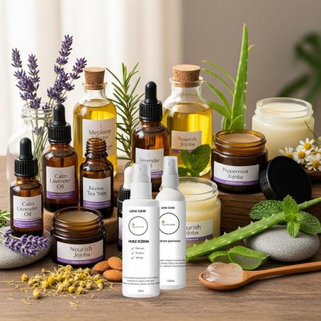 زيوت وكريمات علاجية