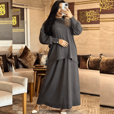 طقم كاجوال مريح للشتاء