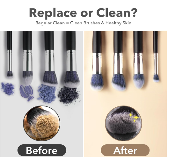 ماكينة تنظيف فرش المكياج الكهربائية - اليفيني محمولة اوتوماتيكية USB لتنظيف فرش مستحضرات التجميل لجميع احجام فرش المكياج (بينك)، زهري