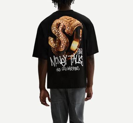 Camiseta manga corta extraloose print