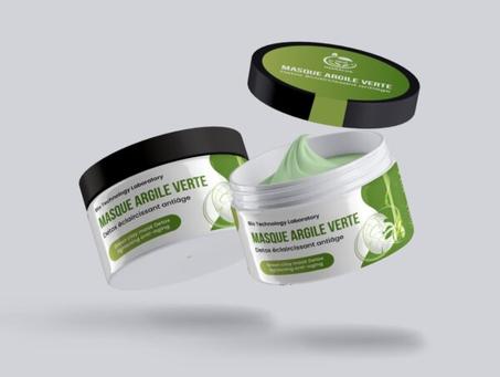 Masque argile verte Detox éclaircissant antiâge