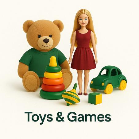 الألعاب و الدمى