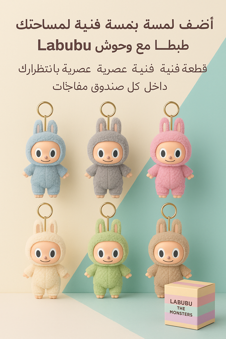 LABUBU The Monsters دمية لابوبو حصريا في ليبيا