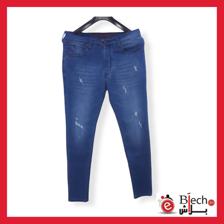 Pantalon Jean déchiré Slim Fit