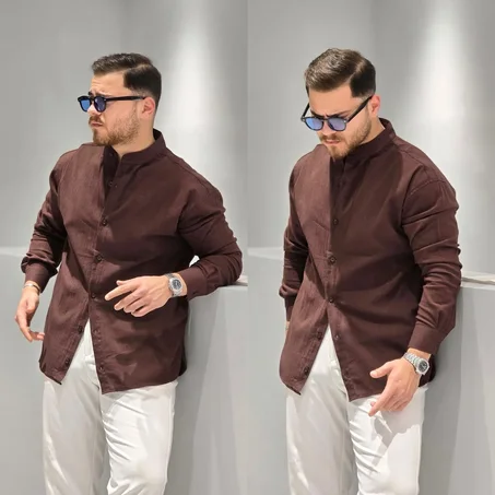 Chemise Colle Chinois
