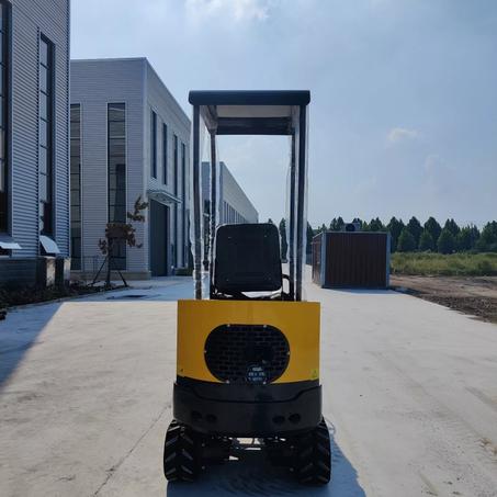 In USA Mini Excavator 1 Ton Digger 13.5hp Gas Tracked Crawler B&S EPA Engine