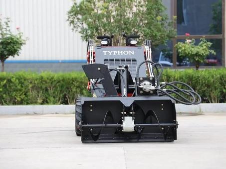 TYPHON Skid Steer Loader Snow Blower Attachment USA