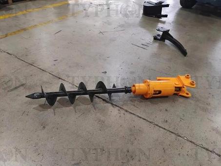 2.5 ton Excavator Attachment Hydraulic Earth Auger Post Hole Digger 8inch Dia