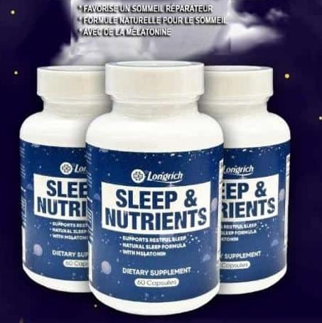 Sleep & Nutrients Longrich – Pour un sommeil réparateur