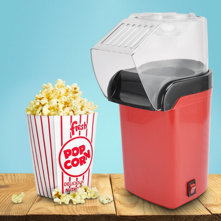 الة صنع الفشار المنزلية بدون زيت