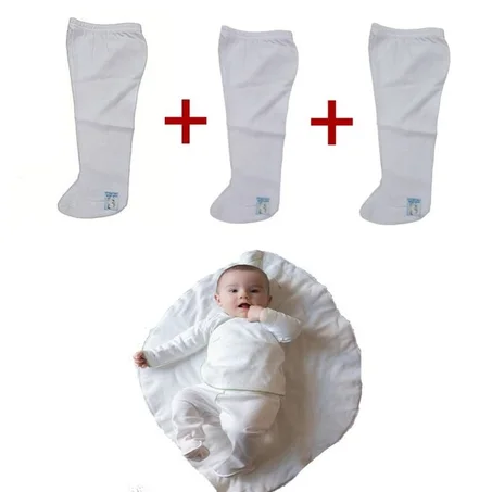 3 سراول للرضيع بالجوارب