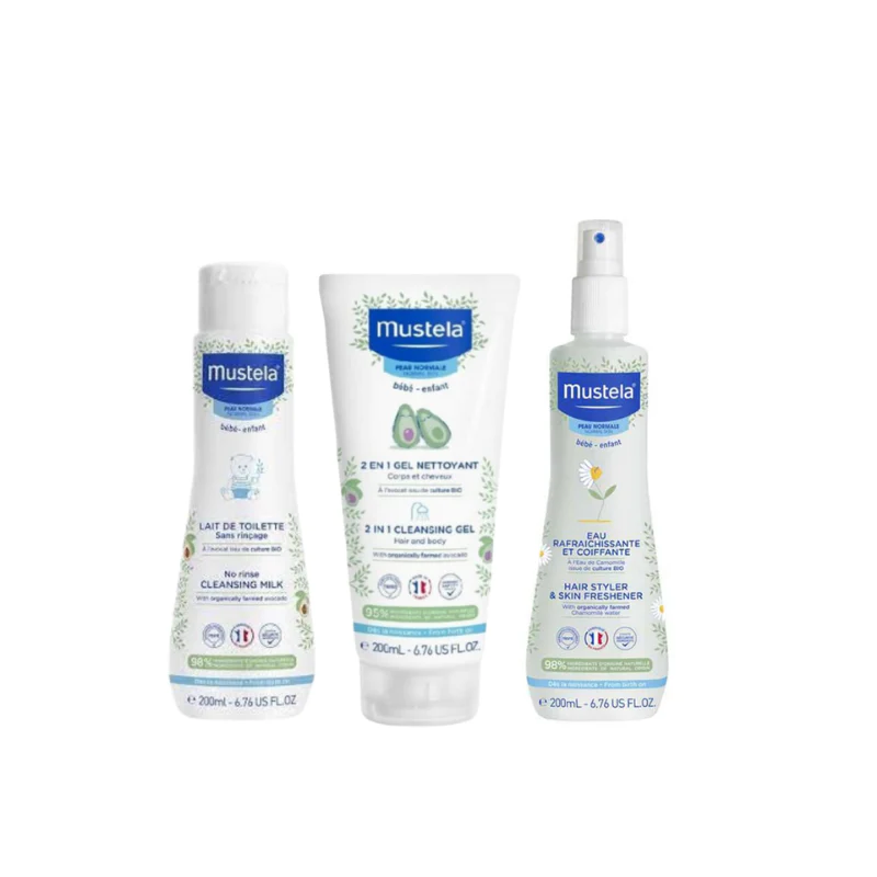 حزمة MUSTELA المتكونة من 3 منتجات