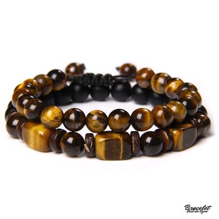 Bracelet en pierre naturelle œil de tigre
