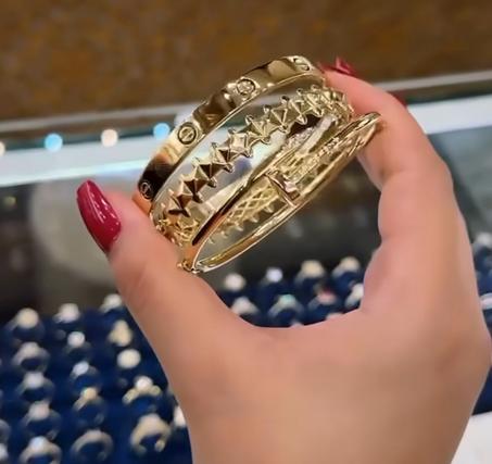 trio bracelets acier inoxydable ✨