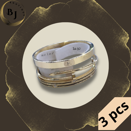 3 براسليات بثمن واحد براسلي HERMES و براسلي المسمار