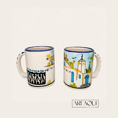 Lot de Deux Mugs Sidi Bou