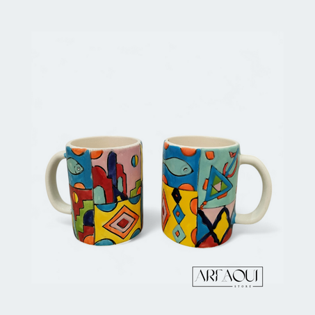 Lot de Deux Mugs Matmata