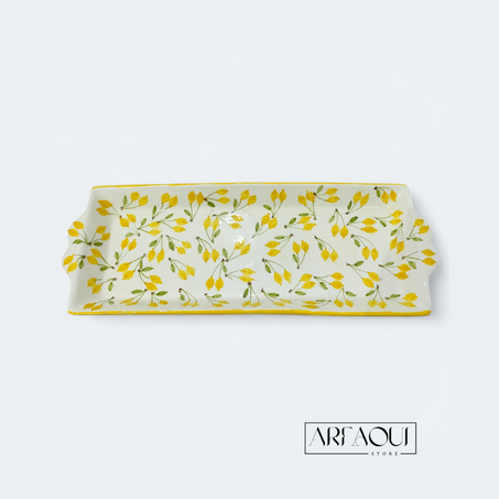 Plateau rectangulaire - Design Citron