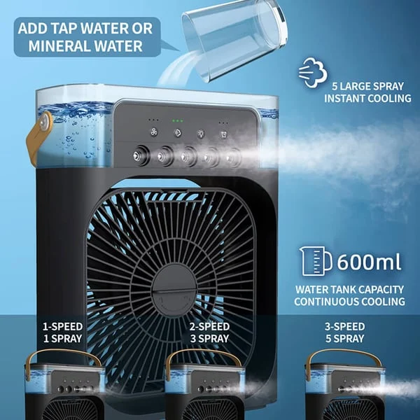 Humidificateur portable 3 en 1 مكيف هواء محمول