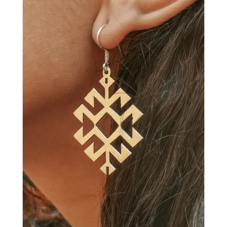 Tamazight Tattoo earrings