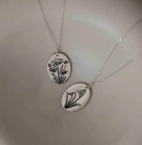 flower necklace