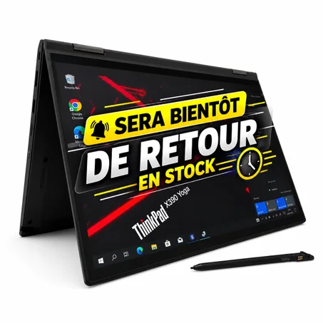 💻 Lenovo ThinkPad X390 Yoga – Puissance et flexibilité à 360° !