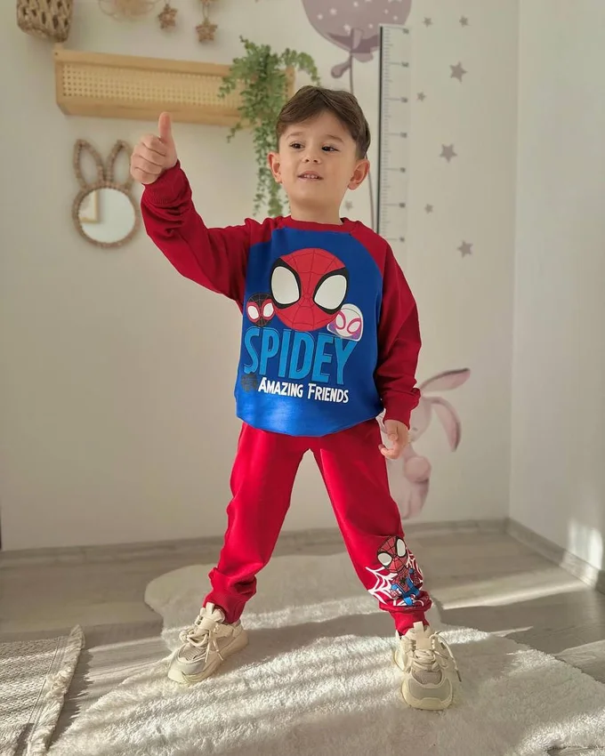 💎 طقم لأولاد موضة 2026💎 Spider man