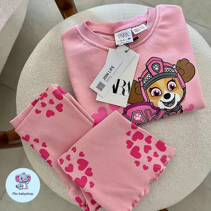 🎀🎠طقم للبنات موضة 2026🎀🎠 Paw