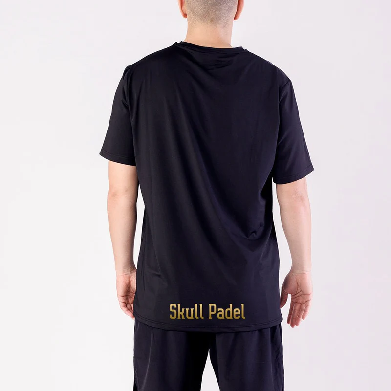 Padel Sportshirt Men - Black Gold