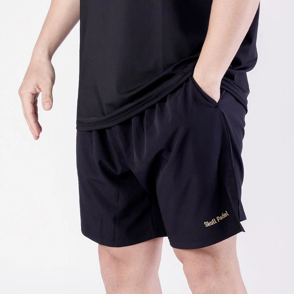 Padel Sportshort Men - Black Gold