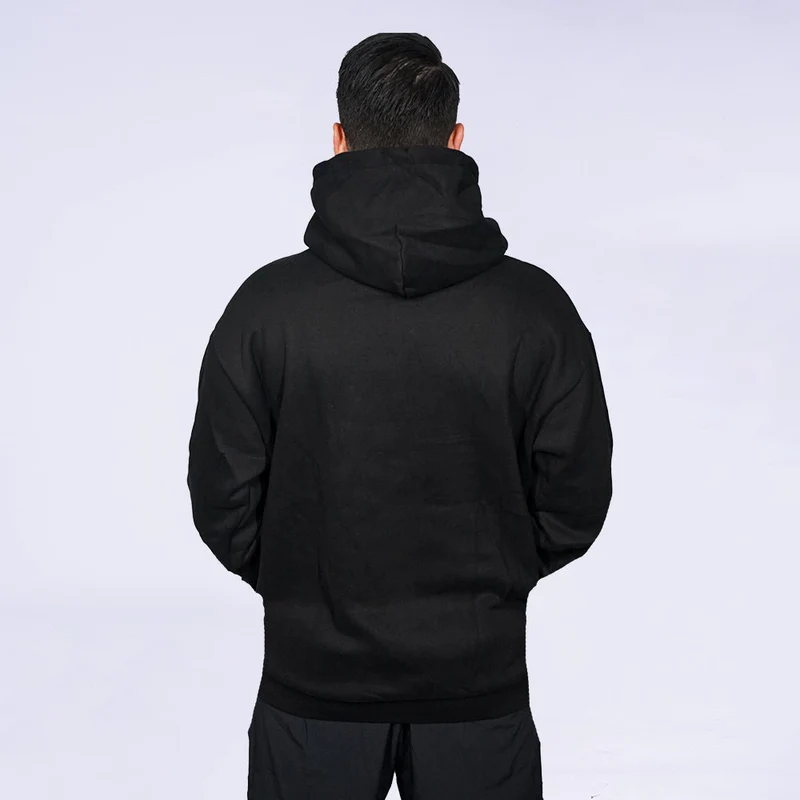 SKULL PADEL HOODIE - BLACK & WHITE