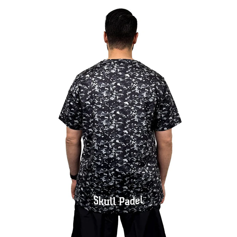 Padel Sportshirt Men - Pixel Camo