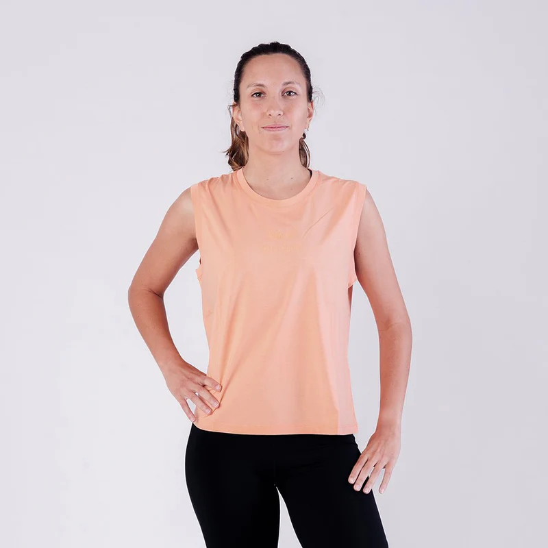 Padel Sportshirt Women - Soft Orange