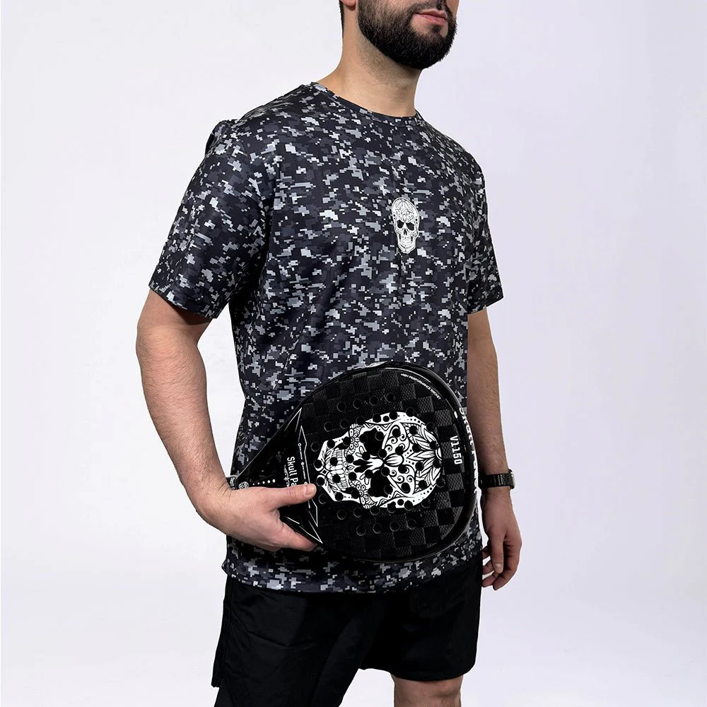 Padel Sportshirt Men - Pixel Camo