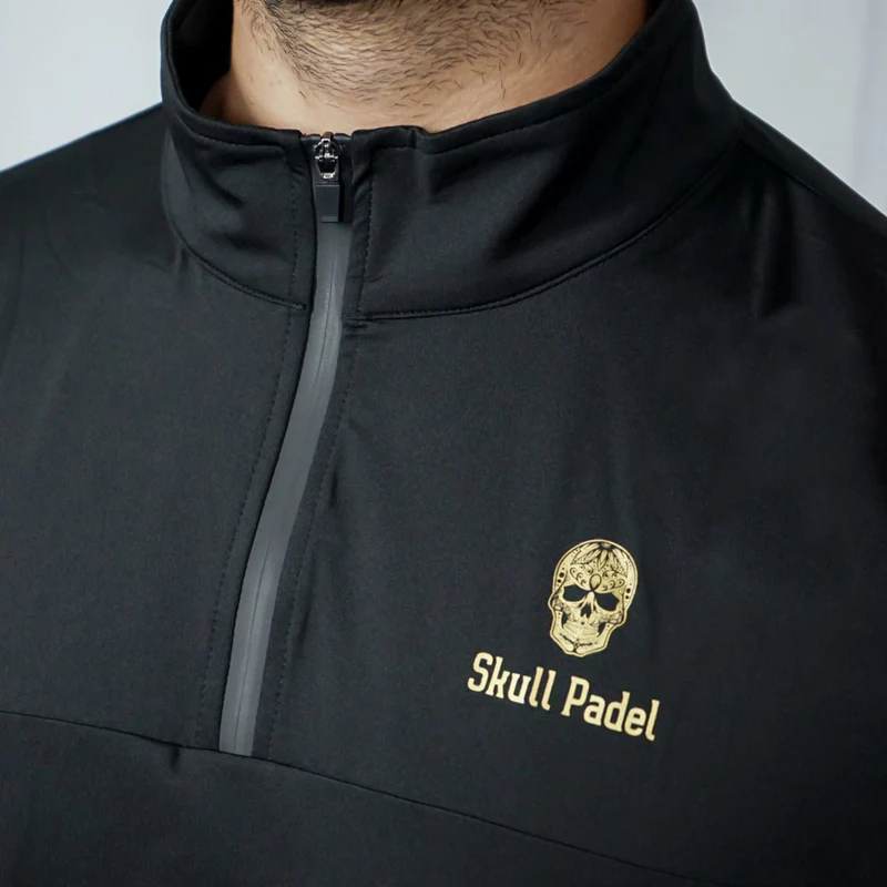 SKULL LONGSLEEVE - BLACK & GOLD