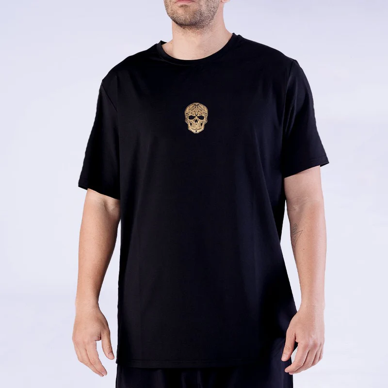 Padel Sportshirt Men - Black Gold