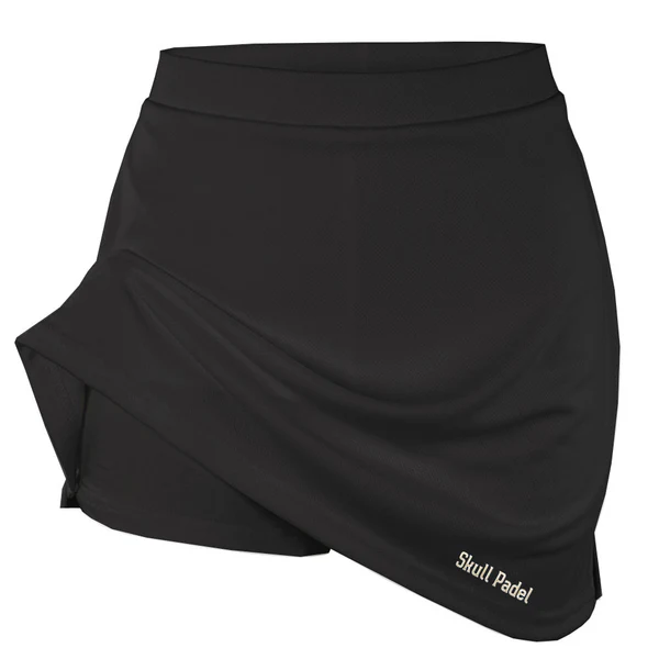 Padel Sportskort Women - Black White