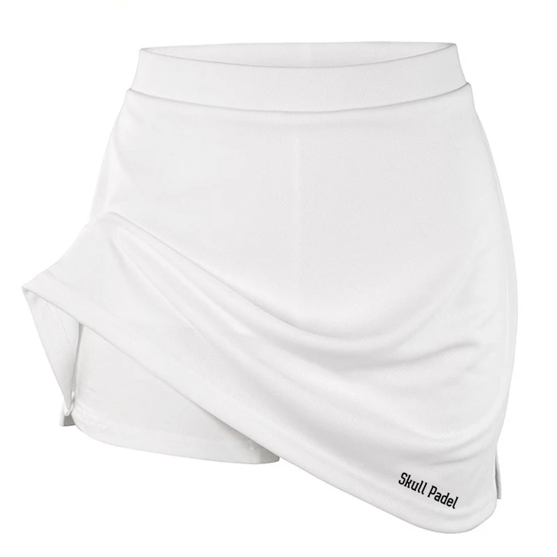 Padel Sportskort Women - White Black