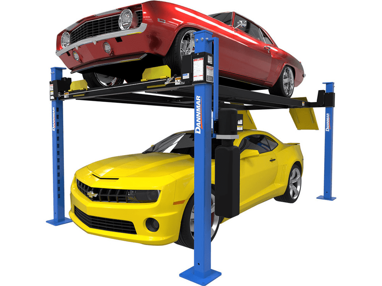 Dannmar D4-9 Package 9,000-Lbs. Capacity Ali Certified Four-Post Lift Package