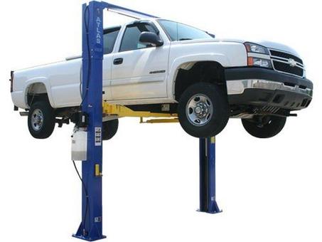 Benefits of the Atlas 9KOH Overhead 9,000 lbs. Capacity 2 Post Lift - Blue/Yellow Version